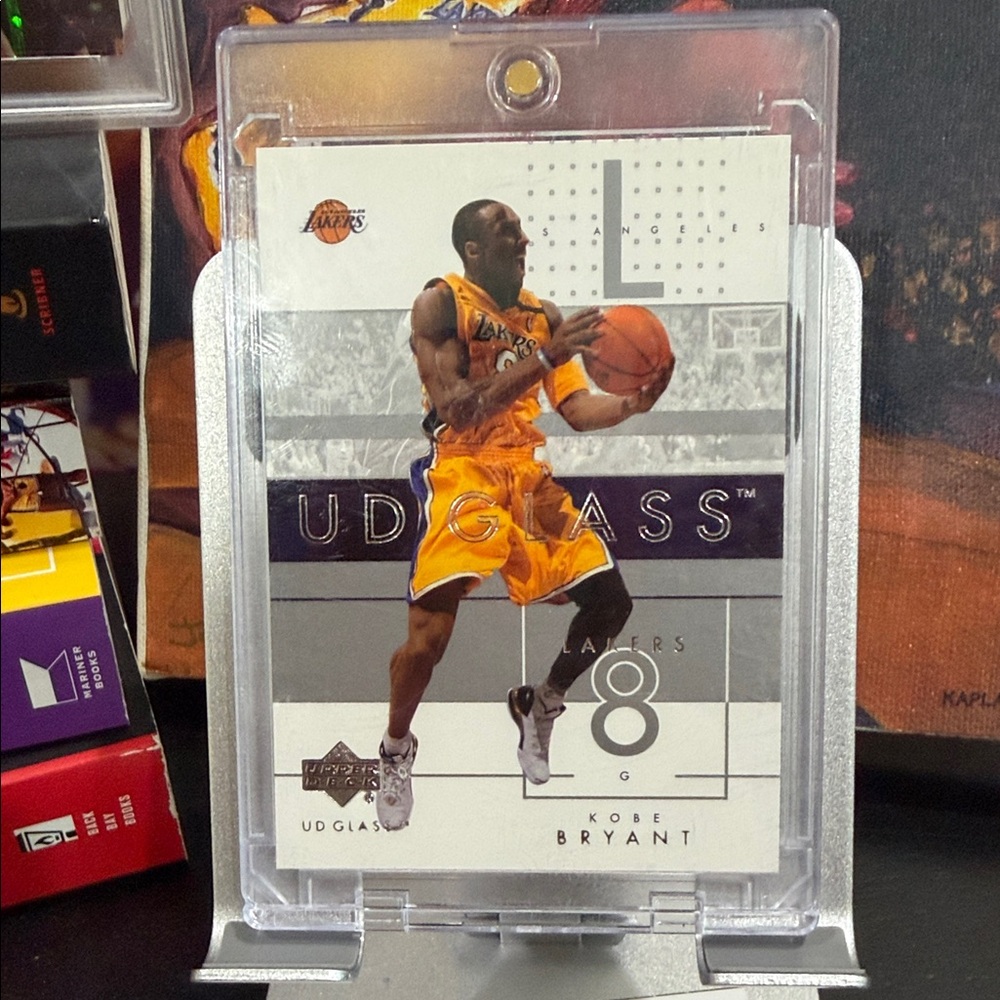 Kobe Bryant UD Glass Basketball Card - WOW WOW WOW